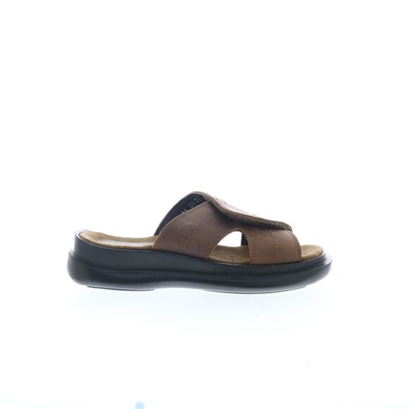 Hitchcock Other - Hitchcock Mens Slide Sandal Brown Shoes (NWT)